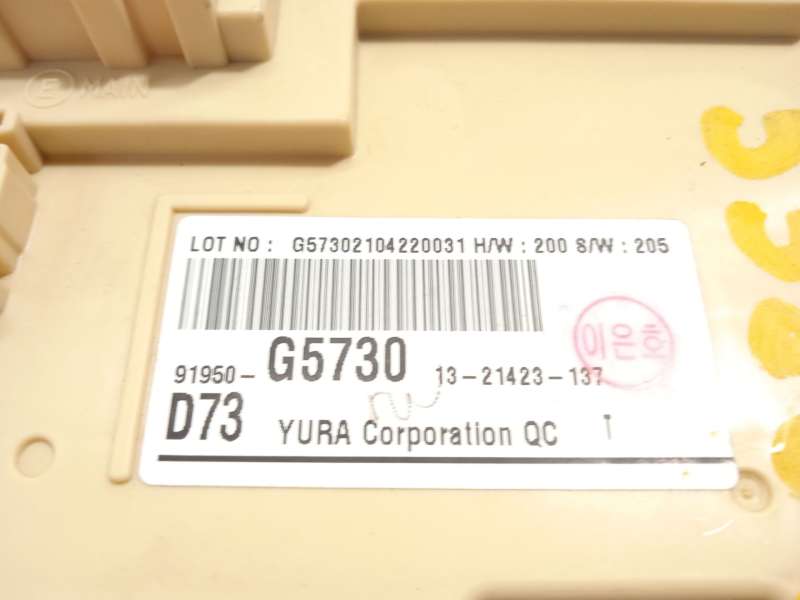 Recambio de caja reles / fusibles para kia niro i (de) 1.6 gdi hybrid referencia OEM IAM 91950G5730 - Negro 4