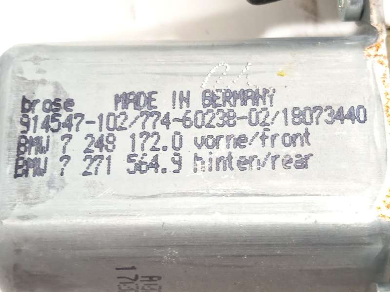 Recambio de elevalunas delantero derecho para bmw 5 touring (f11) 520 d referencia OEM IAM 51337182132 - Blanco 5