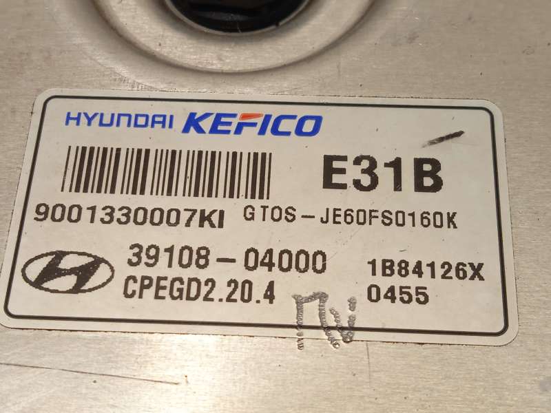 Recambio de centralita motor uce para hyundai kona 1.0 tgdi cat referencia OEM IAM 3910804000 - Blanco 4