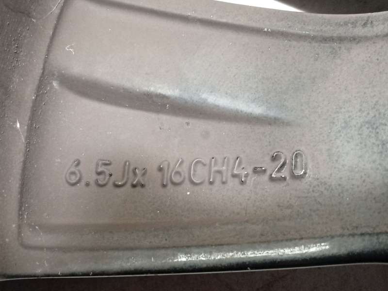 Recambio de llanta para citroën c3 iii (sx) 1.6 bluehdi 75 referencia OEM IAM 9813075077 98130750XY - Plata 7