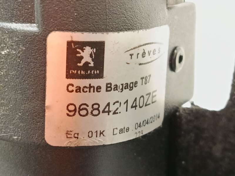 Recambio de bandeja trasera para peugeot 5008 (0u_, 0e_) 1.6 hdi referencia OEM IAM 8337KX 96842140ZE 5