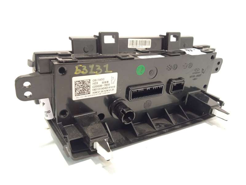 Recambio de mando climatizador para hyundai kona 1.0 tgdi cat referencia OEM IAM 97250J9XXX 97250J9370TMT - Blanco 5