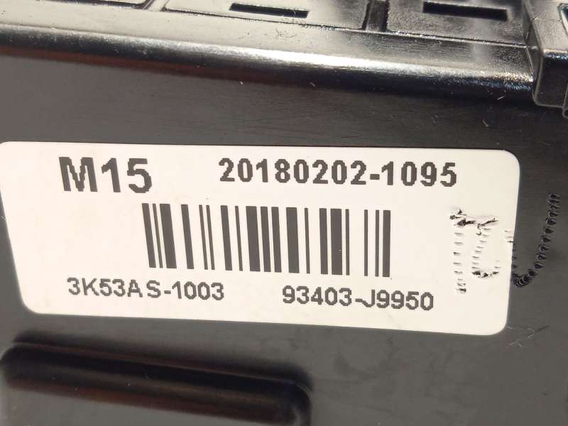 Recambio de mando intermitentes para hyundai kona 1.0 tgdi cat referencia OEM IAM 93403J9950 - Blanco 5
