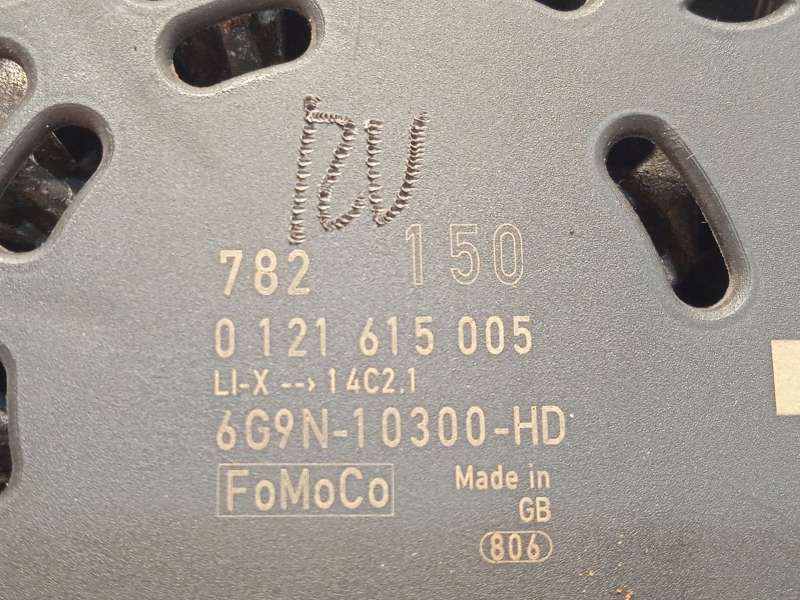 Recambio de alternador para ford s-max (wa6) 2.5 st referencia OEM IAM 6G9N10300HD 1790386 0121615005 - Plata 5
