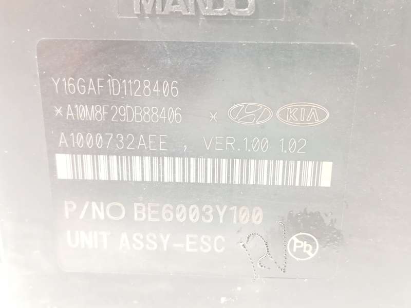Recambio de abs para hyundai tucson referencia OEM IAM 58920D7510 BE6003Y100 BH6014Y100 5