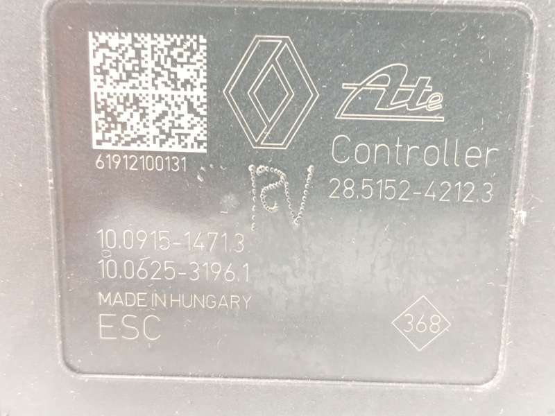 Recambio de abs para dacia dokker stepway referencia OEM IAM 476600078R 28515242123 10022006554 6