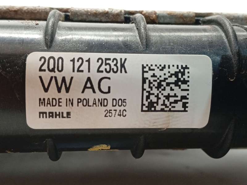 Recambio de radiador agua para seat ibiza v (kj1, kjg) 1.0 tsi referencia OEM IAM 2Q0121253K 5