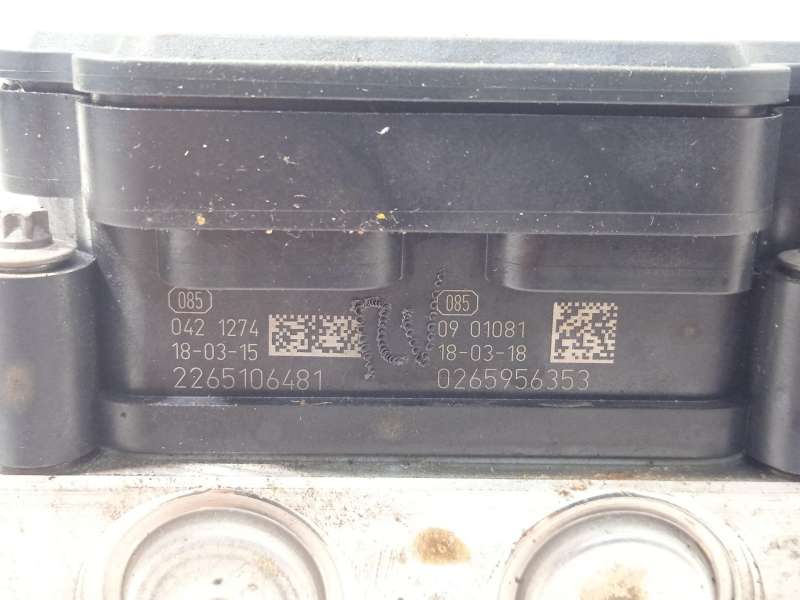Recambio de abs para citroën c4 picasso feel referencia OEM IAM 9812786180 2265106481 269959 5
