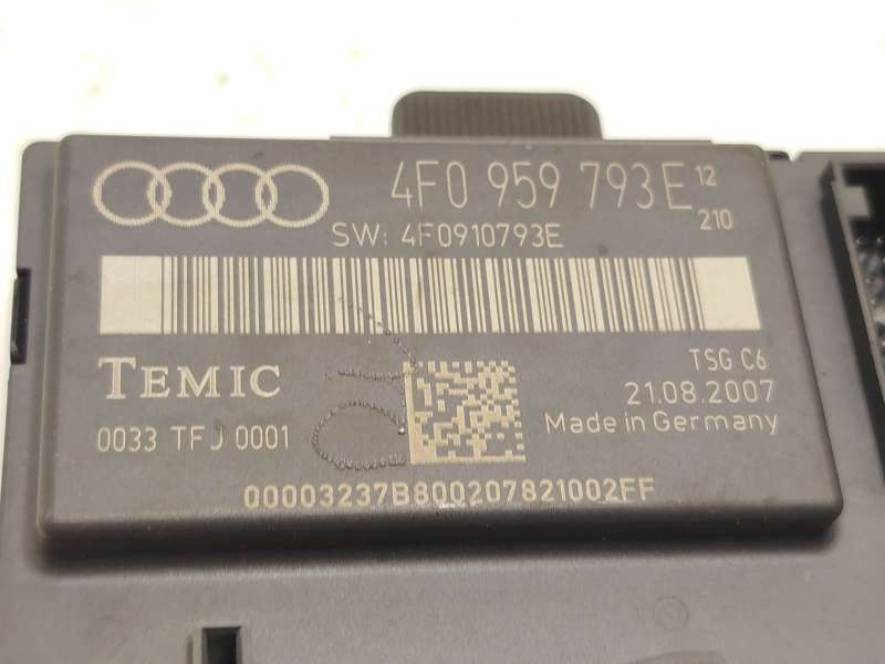 Recambio de centralita confort para audi a6 allroad c6 (4fh) 2.7 tdi quattro referencia OEM IAM 4F0959793E 3