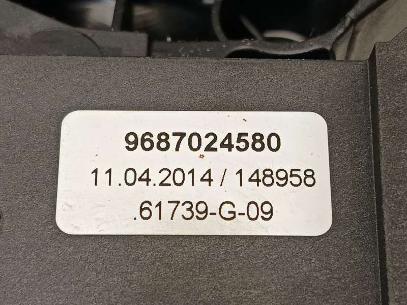 Recambio de palanca cambio para peugeot 5008 (0u_, 0e_) 1.6 hdi referencia OEM IAM 2400NQ 9687024580 6