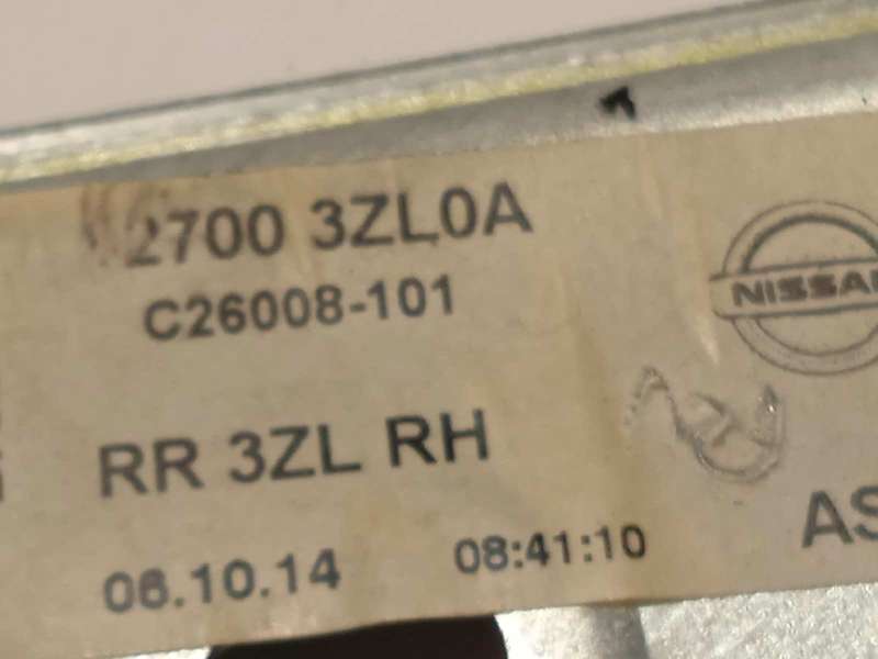 Recambio de elevalunas trasero derecho para nissan pulsar (c13) acenta referencia OEM IAM 827003ZL0A - Azul 4