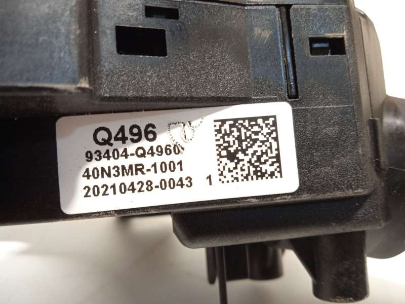 Recambio de mando intermitentes para kia niro i (de) 1.6 gdi hybrid referencia OEM IAM 93404Q4960 - Negro 6