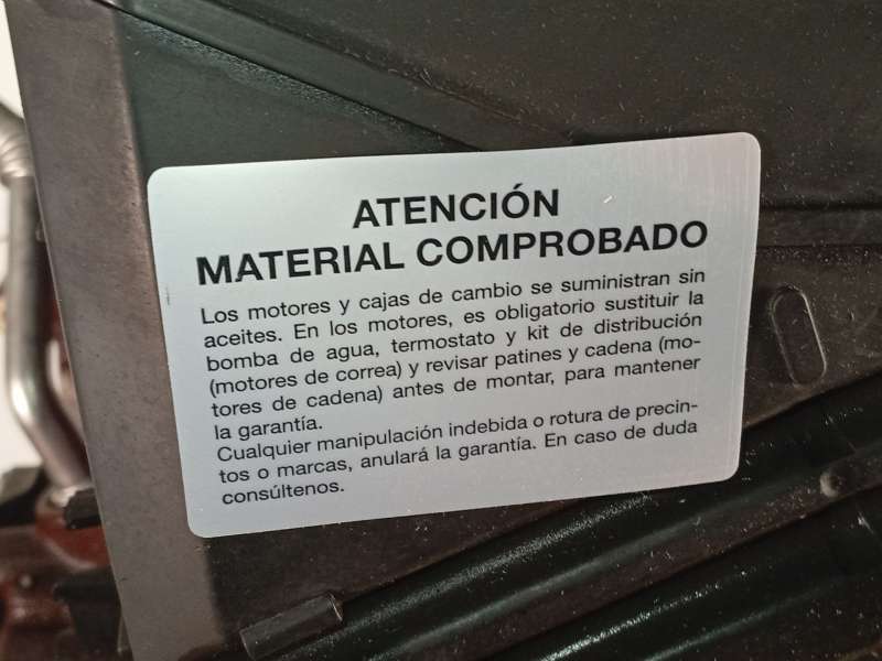 Recambio de motor completo para nissan note (e11, ne11) 1.5 dci referencia OEM IAM K9K276 - Plata 9