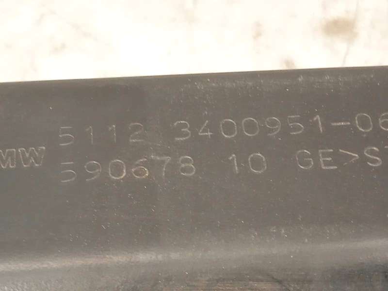 Recambio de refuerzo paragolpes trasero para bmw x3 (e83) 2.0d referencia OEM IAM 51123400951 4