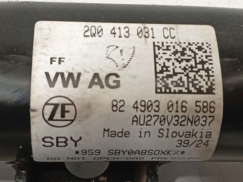 Recambio de amortiguador delantero derecho para audi a1 sportback (gba) 30 tfsi referencia OEM IAM 2Q0413031CC - Rojo 3