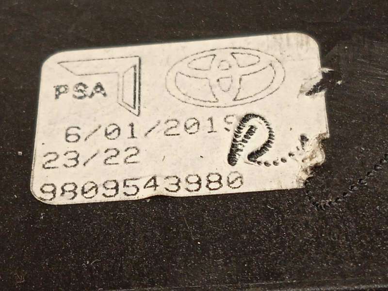 Recambio de palanca cambio para citroën jumpy fugón confort xl referencia OEM IAM 9809543980 - Blanco 3