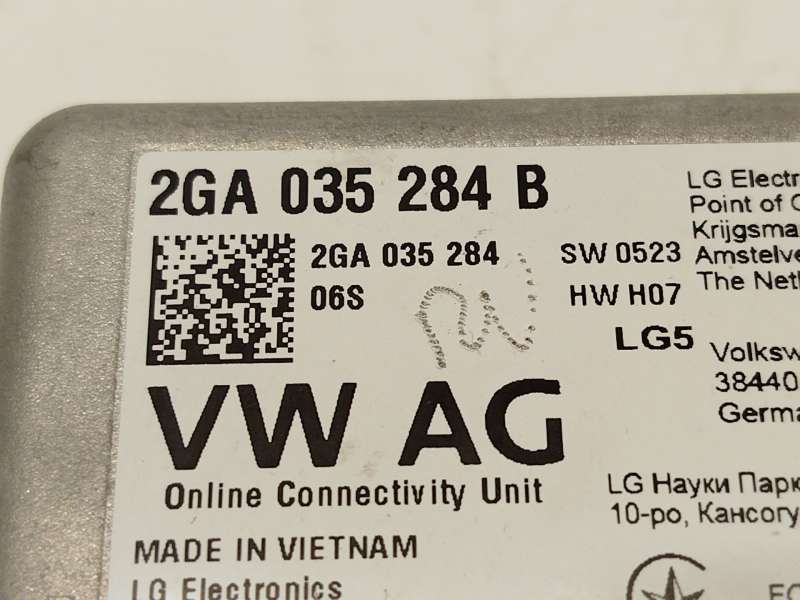 Recambio de modulo electronico para volkswagen taigo (cs1) 1.0 tsi referencia OEM IAM 2GA035284B 5