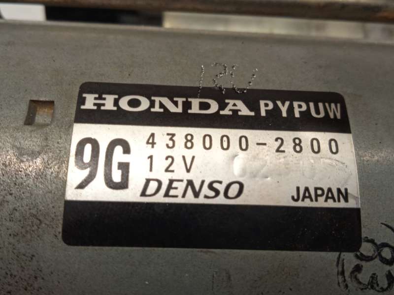 Recambio de motor arranque para honda civic x hatchback (fc_, fk_) 1.0 vtec (fk6) referencia OEM IAM 4380002800  PYPUW 5