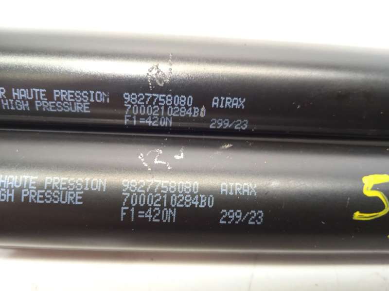 Recambio de amortiguadores maletero / porton para peugeot 208 ii (ub_, up_, uw_, uj_) 1.2 puretech 100 referencia OEM IAM 982775 - Blanco 3
