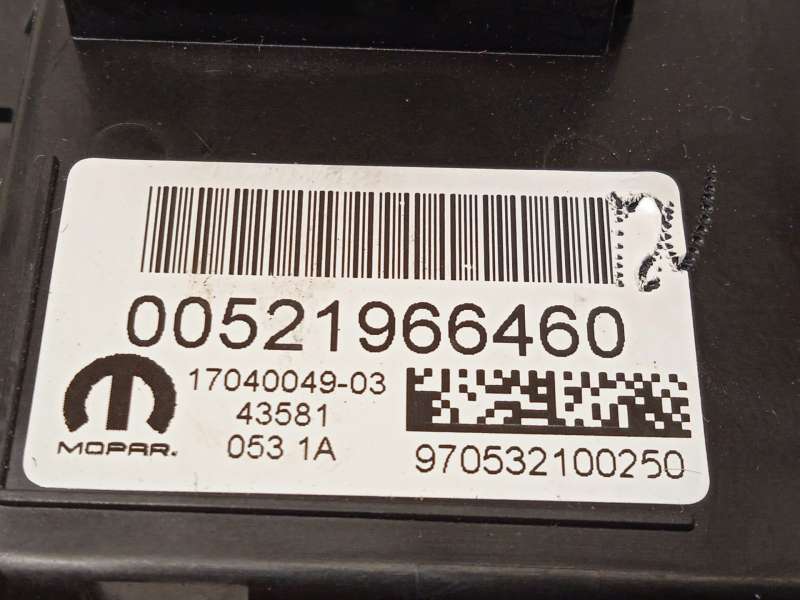 Recambio de modulo electronico para jeep compass (mp, m6, mv, m7) 1.6 multijet referencia OEM IAM 52196646 - Negro 4