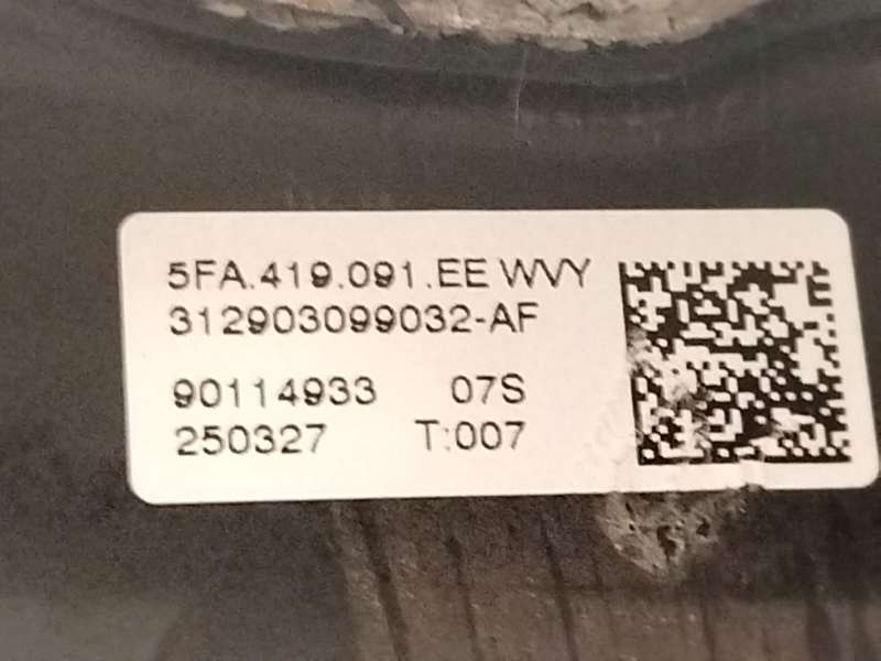 Recambio de volante para seat ibiza v (kj1, kjg) 1.0 tsi referencia OEM IAM 5FA419091EEWVY - Gris 5