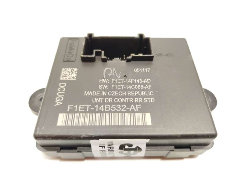 Recambio de centralita confort para ford c-max ii (dxa/cb7, dxa/ceu) 1.5 tdci referencia OEM IAM F1ET14B532AF 2029992 - Blanco 3