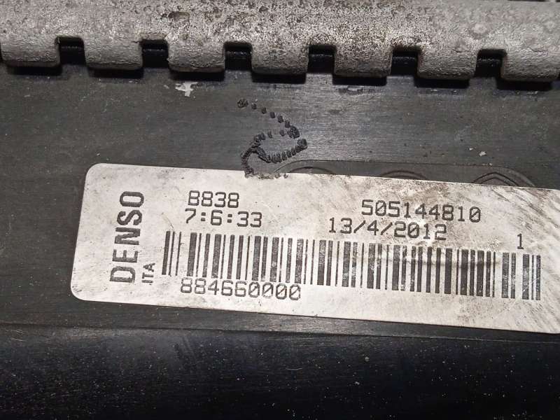Recambio de radiador agua para alfa romeo giulietta (191) progression referencia OEM IAM 50514481 50526636 - Blanco 6