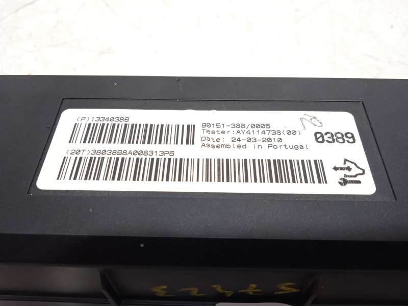Recambio de modulo electronico para opel astra j (p10) 1.7 cdti (68) referencia OEM IAM 13340389 - Negro 3