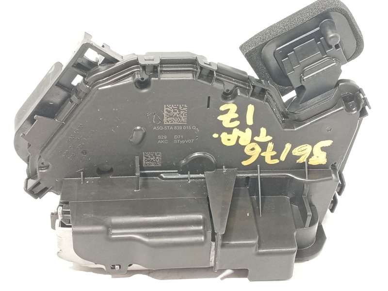 Recambio de cerradura puerta trasera izquierda para audi a1 sportback (gba) 30 tfsi referencia OEM IAM 5TA839015Q - Rojo 2