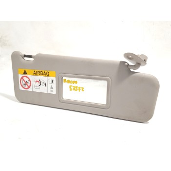 Recambio de parasol derecho para dacia sandero ii (b8_) 1.5 dci 75 / blue dci 75 (b8jw, b8m4, b8ah, b8m7, b8m6) referencia OEM I