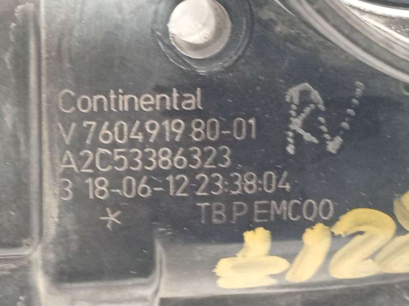 Recambio de caja mariposa para citroën c5 iii (rd_) 1.6 vti 120 referencia OEM IAM V760491980 13547604919 A2C53386323 5