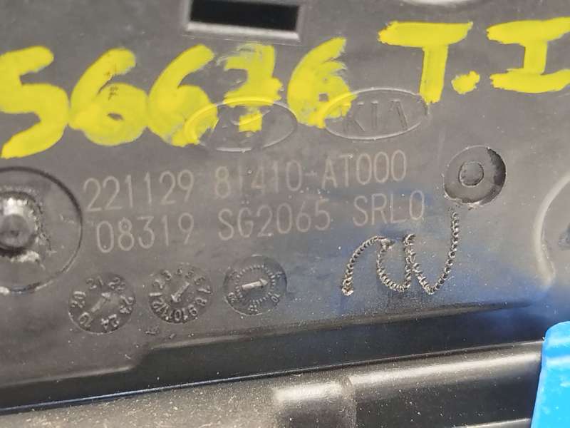 Recambio de cerradura puerta trasera izquierda para kia niro ii (sg2) ev referencia OEM IAM 81410AT000 - Azul 3
