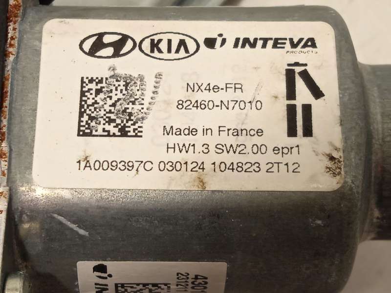 Recambio de elevalunas delantero derecho para hyundai tucson (nx4e, nx4a) 1.6 t-gdi referencia OEM IAM 82460N7010 - Blanco 4