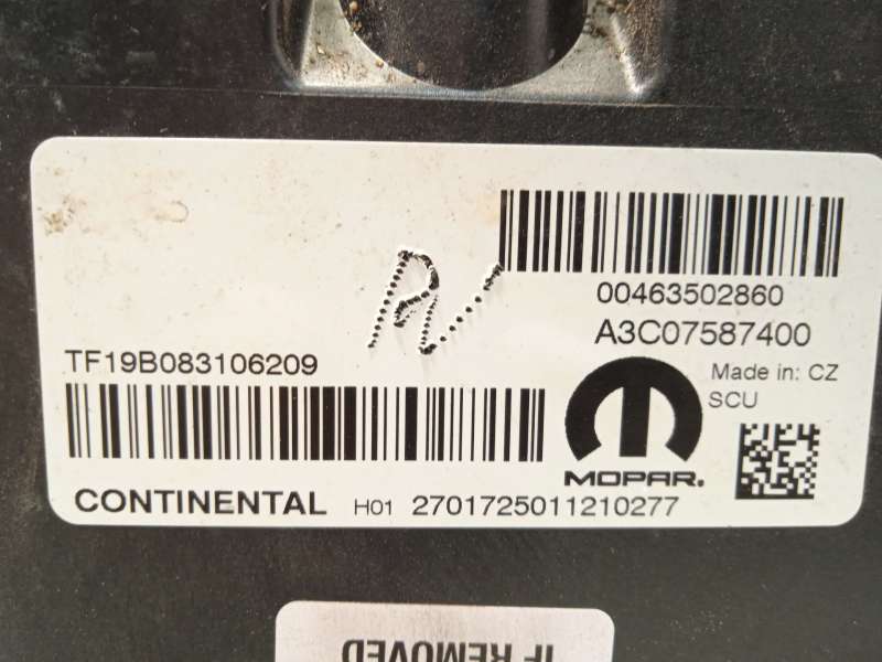 Recambio de modulo electronico para jeep compass (mp, m6, mv, m7) 1.6 multijet referencia OEM IAM 46350286  A3C07587400 - Negro 4