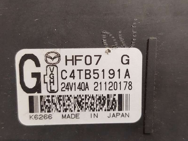 Recambio de alternador para mazda 3 hatchback (bp) skyactiv-x m hybrid referencia OEM IAM HF0718F00D  C4TB5191A 5