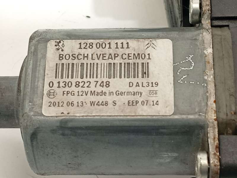 Recambio de elevalunas delantero izquierdo para citroën c5 iii (rd_) 1.6 vti 120 referencia OEM IAM 9675899080  0130822748 4