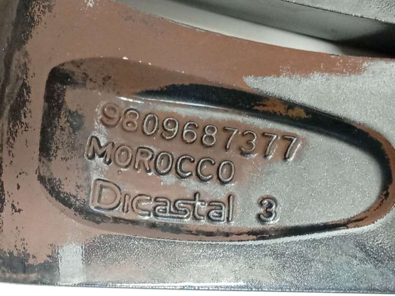 Recambio de llanta para peugeot 3008 ii suv (mc_, mr_, mj_, m4_) hybrid referencia OEM IAM 9809687377 98096873ZR 10