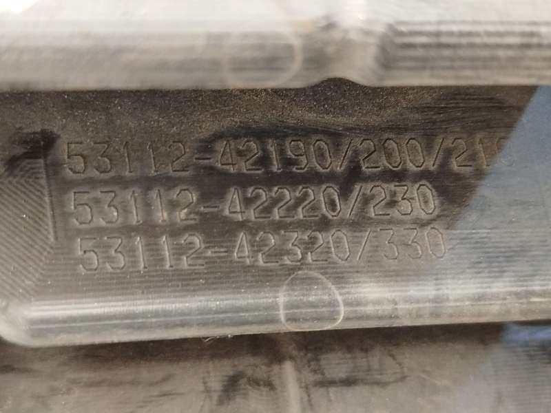 Recambio de rejilla delantera para toyota rav 4 v (_a5_, _h5_) 2.5 hybrid awd (axah54) referencia OEM IAM 5311242190 - Gris 6