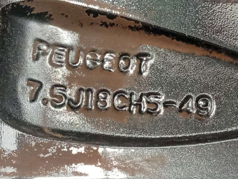 Recambio de llanta para peugeot 3008 ii suv (mc_, mr_, mj_, m4_) hybrid referencia OEM IAM 9809687377 98096873ZR 8