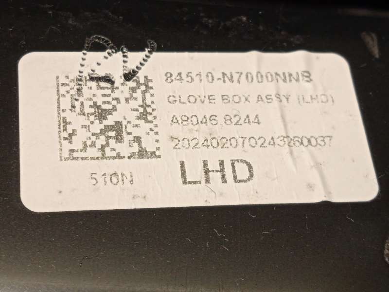 Recambio de guantera para hyundai tucson (nx4e, nx4a) 1.6 t-gdi referencia OEM IAM 84510N7000 84510N7000NNB - Blanco 4