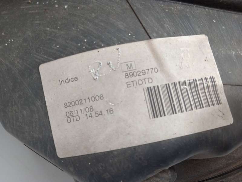 Recambio de faro derecho para dacia logan mcv (ks_) 1.5 dci (ks0w) referencia OEM IAM 8200211006 - Blanco 4