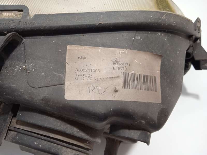 Recambio de faro izquierdo para dacia logan mcv (ks_) 1.5 dci (ks0w) referencia OEM IAM 8200211005 - Blanco 3