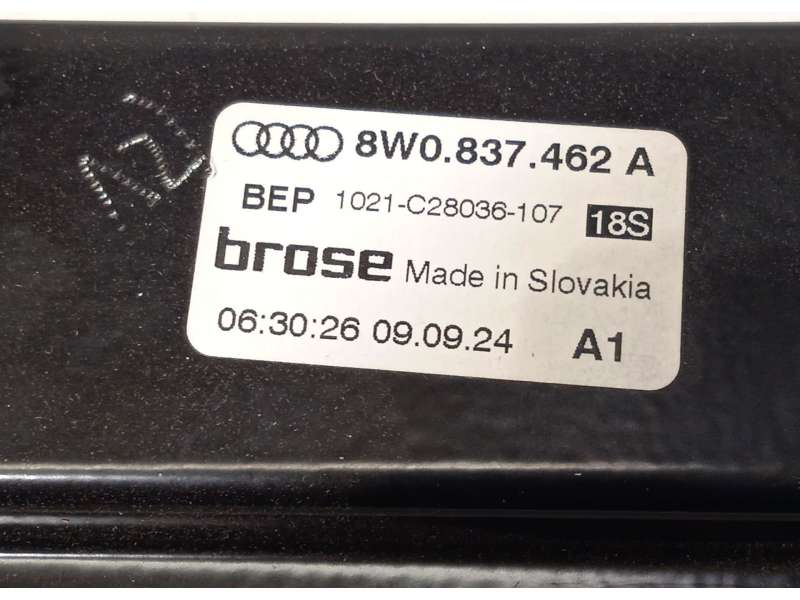 Recambio de elevalunas delantero derecho para audi a4 b9 avant (8w5, 8wd) 35 tdi mild hybrid referencia OEM IAM 8W0837462A 8W095 - Gris 5