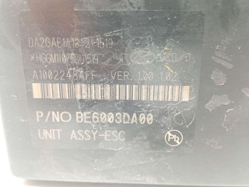 Recambio de abs para kia rio (yb) concept referencia OEM IAM 58910H8400 BE6003DA00 MGH85ADBH6013DA00 5