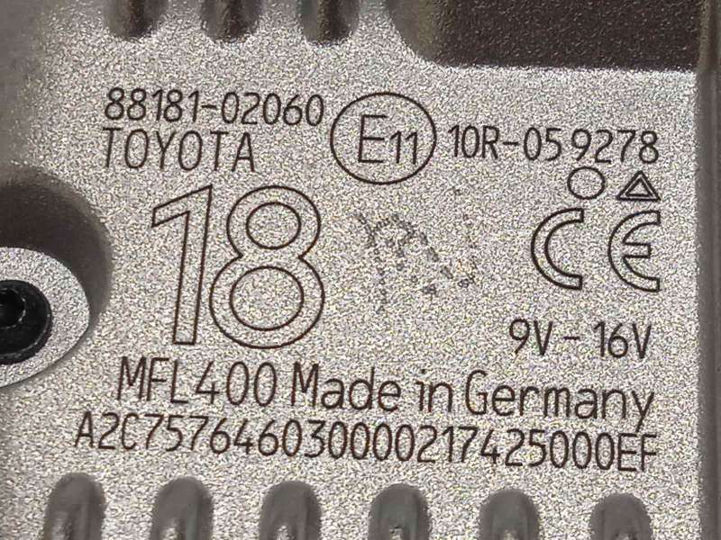 Recambio de modulo electronico para toyota auris 1.6 d-4d cat referencia OEM IAM 8818102060  A2C757646030 - Gris 5