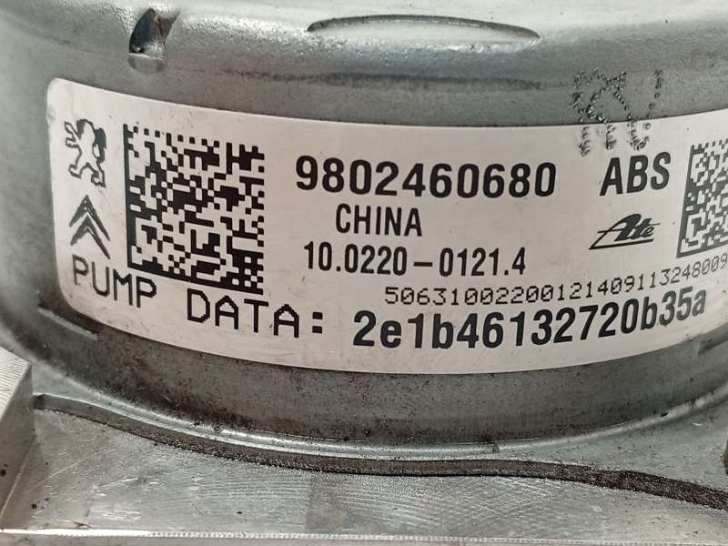 Recambio de abs para citroën c3 tonic referencia OEM IAM 9802460680 10091511673 10022001214 7
