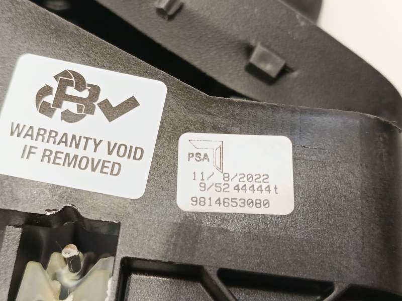 Recambio de palanca cambio para peugeot rifter 1.5 bluehdi 130 referencia OEM IAM 9814653080 6