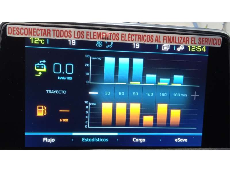 Recambio de pantalla multifuncion para peugeot 3008 ii suv (mc_, mr_, mj_, m4_) hybrid referencia OEM IAM 9830424280  5030188012 8