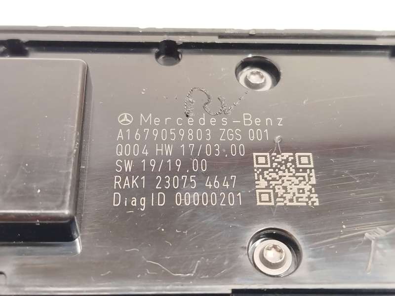 Recambio de mando elevalunas delantero izquierdo para mercedes-benz clase a (w177) a 200 mild-hybrid (177.087) referencia OEM IA - Negro 5