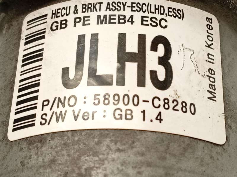 Recambio de abs para hyundai i20 active style active bluedrive referencia OEM IAM 58920C8280 6158945200 C858924550 7